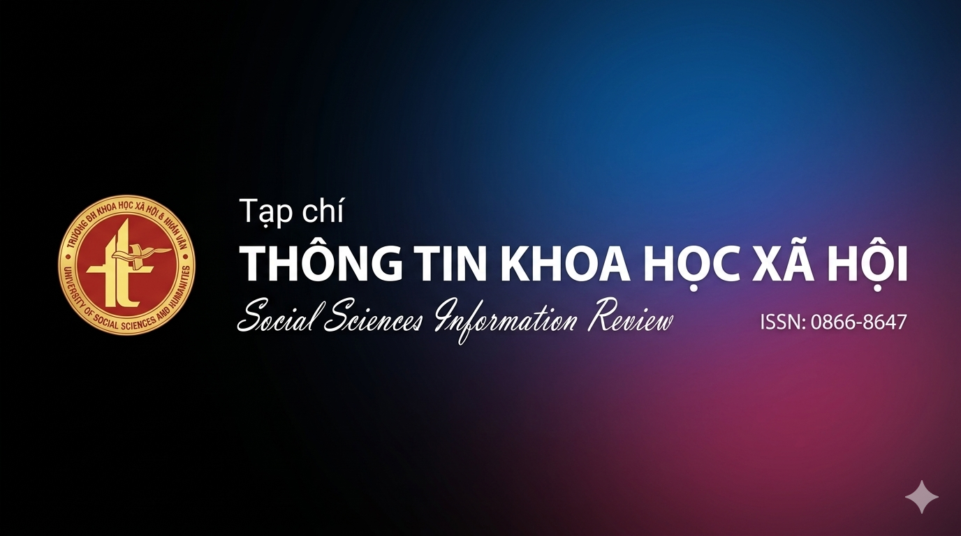 Tạp chí Thông tin Khoa học xã hội - Viện Hàn lâm Khoa học xã hội Việt Nam